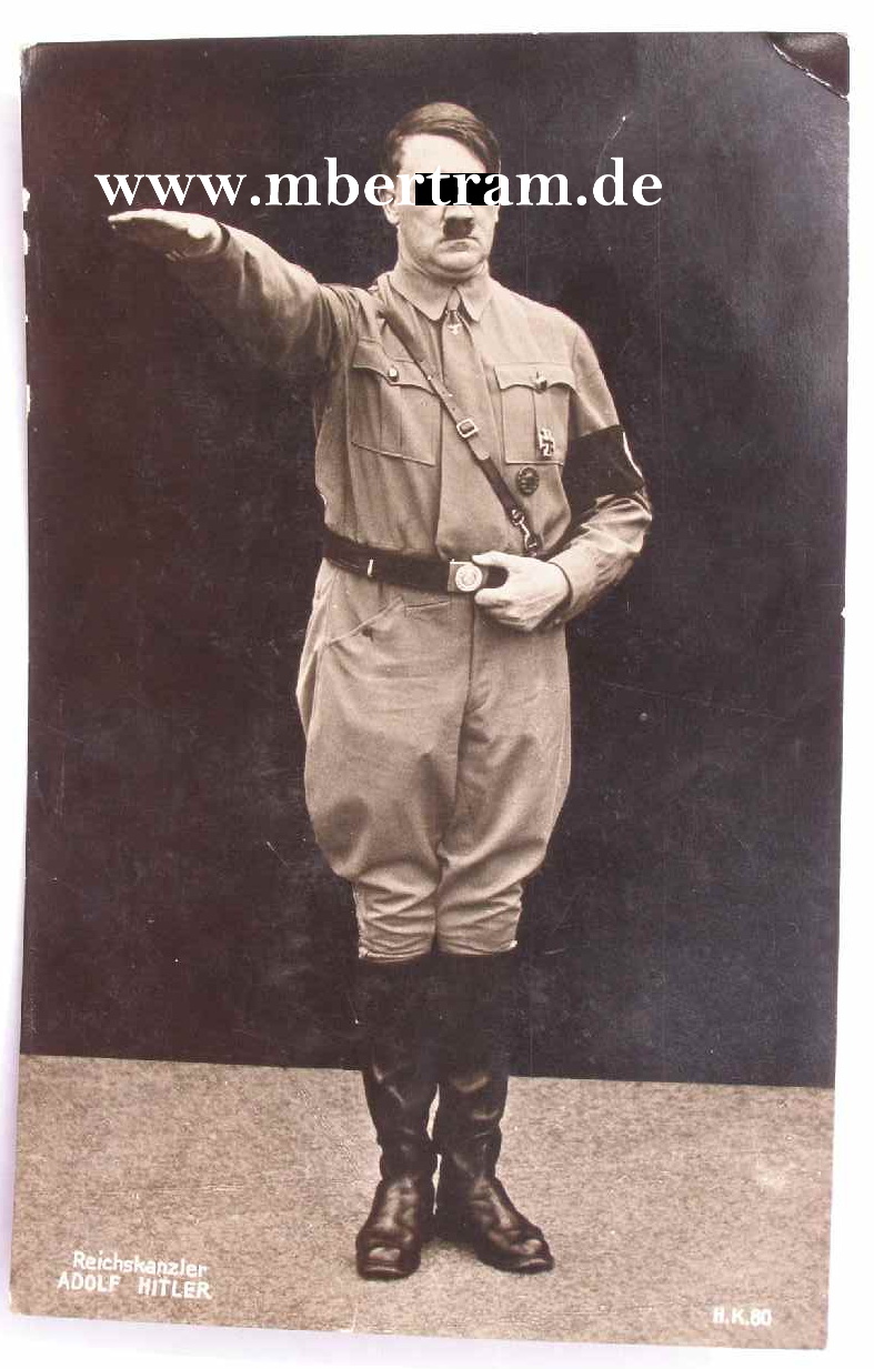 Propagandapostkarte: "Reichskanzler A.Hitler" Abbildung