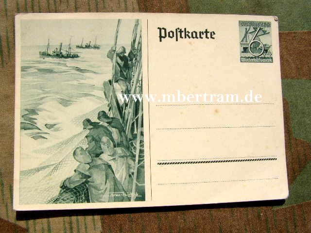 Postkarte Winterhilfswerk, ungelaufen