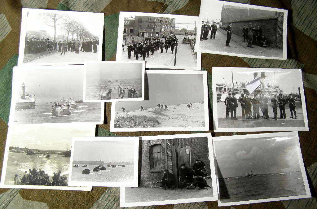 11 Fotos Landungsübung Operation Seelöwe, 2. Sich. Div.