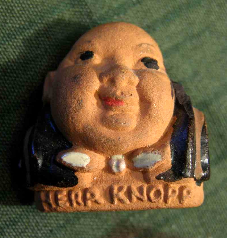 WHW, Hr. Knopp, Serie "Wilhelm Busch Figuren", Keramik