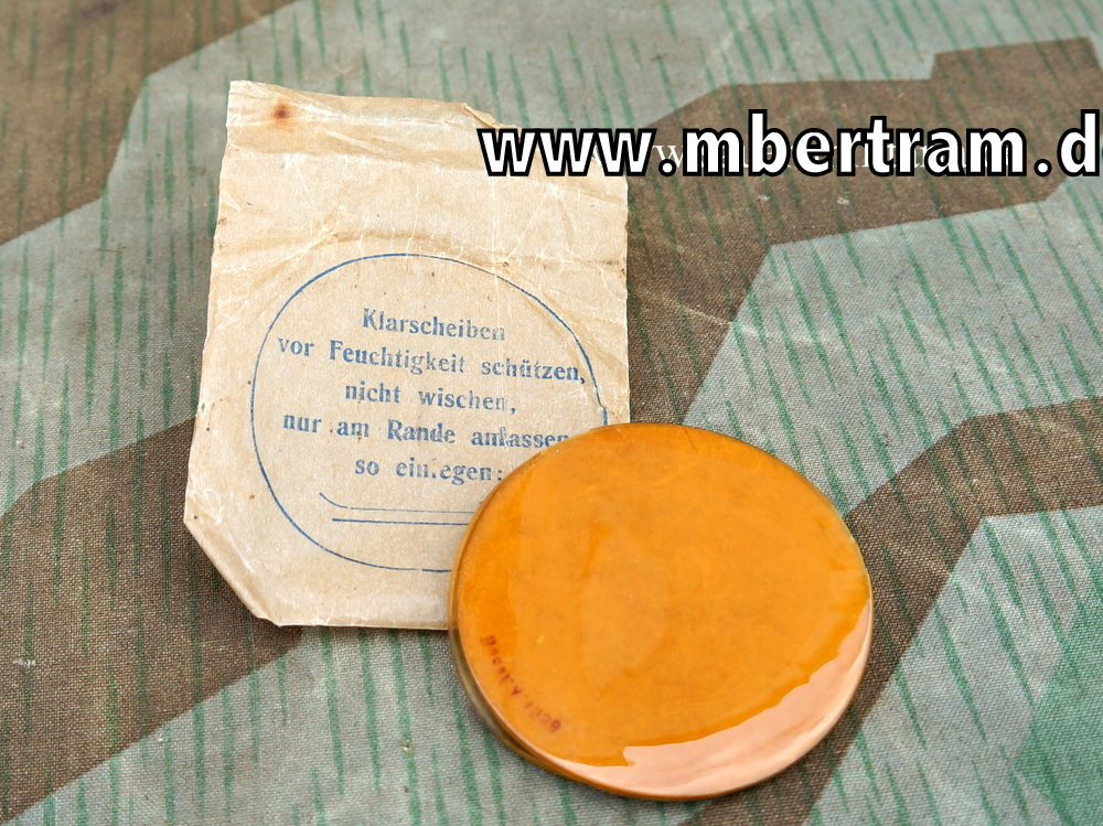 Erster Weltkrieg Gasmasken Ersatz-Klarscheiben
