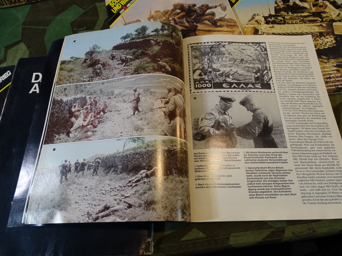 11 Sonderhefte aus der Serie " Das III Reich " Marine / Heer / Kreta/ Waffen SS/Kaukasus / Pioniere … 11 Sonderhefte aus der Serie " Das III Reich " Marine / Heer / Kreta/ Waffen SS/Kaukasus / Pioniere …