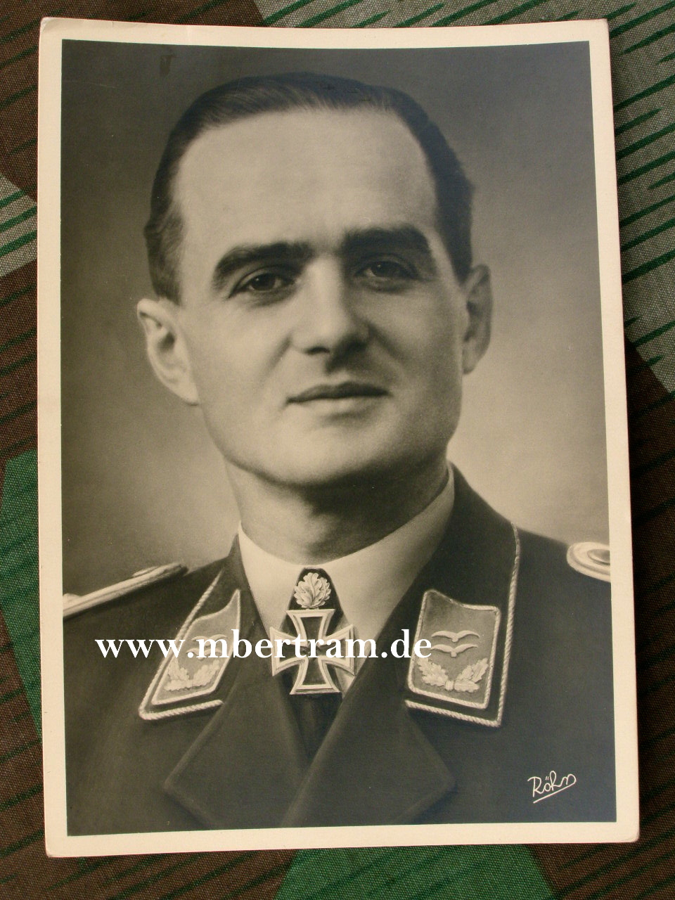 Luftwaffe Eichenlaubträger Oberleutnant Spaete