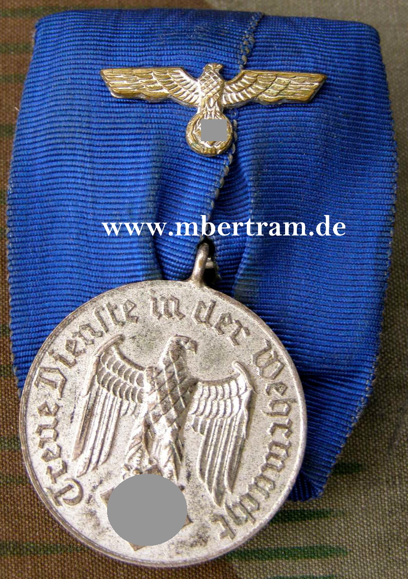 WH Dienstzeitauszeichn. f 4 Jh. an Einzelbandspange