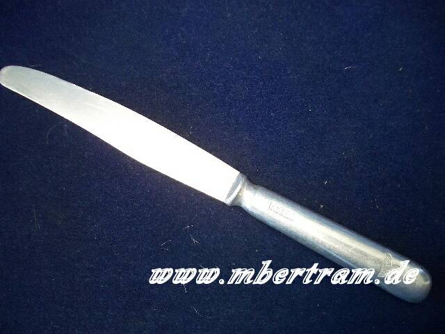 Messer Wehrmacht Heer, Stahlklinge, Alugriff, Adler, Hst. Jahr