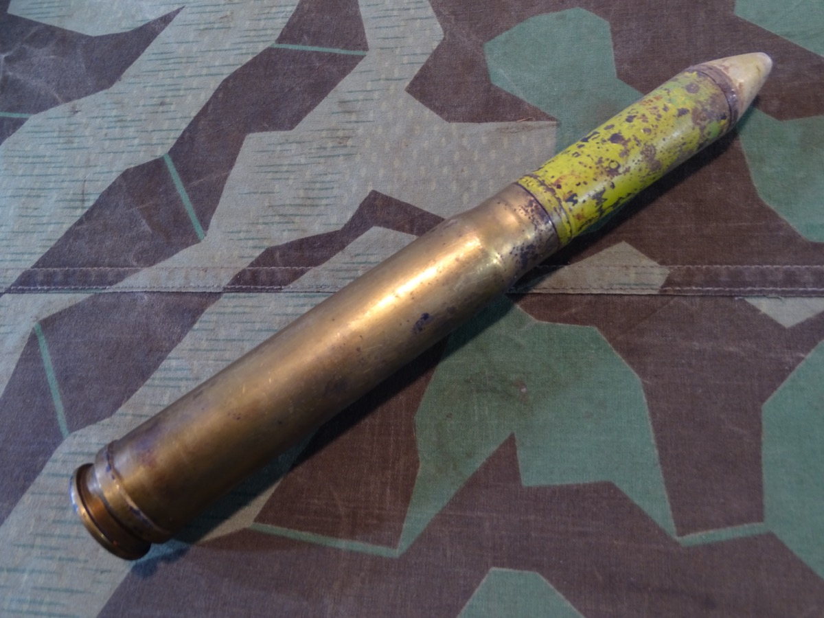 Deko-Patrone MK 103, 30 mm Bordkanone FW 190, ME 262, viel Originallack