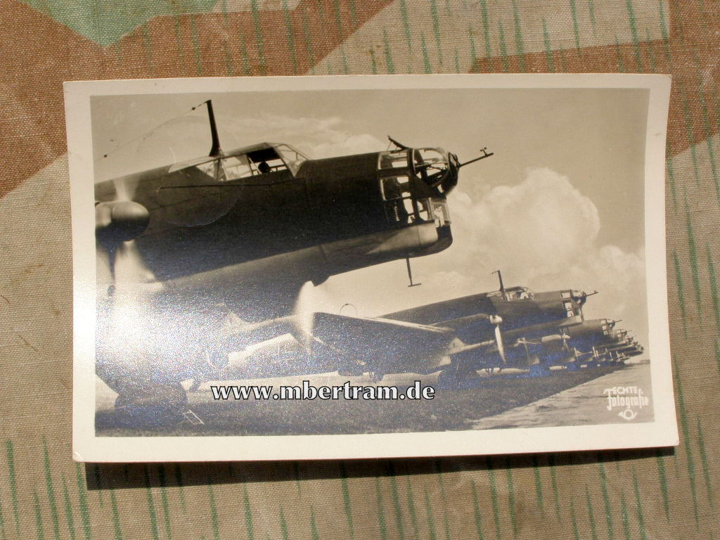 Staffel 2 mot. Kpf Flugz. Ju 86 K vor dem Start- Gelaufen