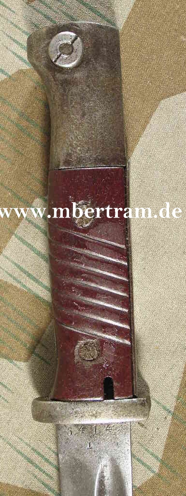 SEITENGEWEHR 84/98 o. Scheide. Herstellercode 43 crs"