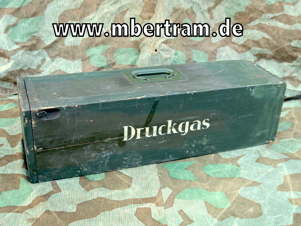 Wehrmacht Sauerstoff Behandlungsgerät Zusatzflasche 1938