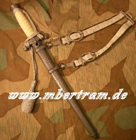 HEERES OFFIZIERSDOLCH WEHRM., GEHÄNGE, PORTEPEE