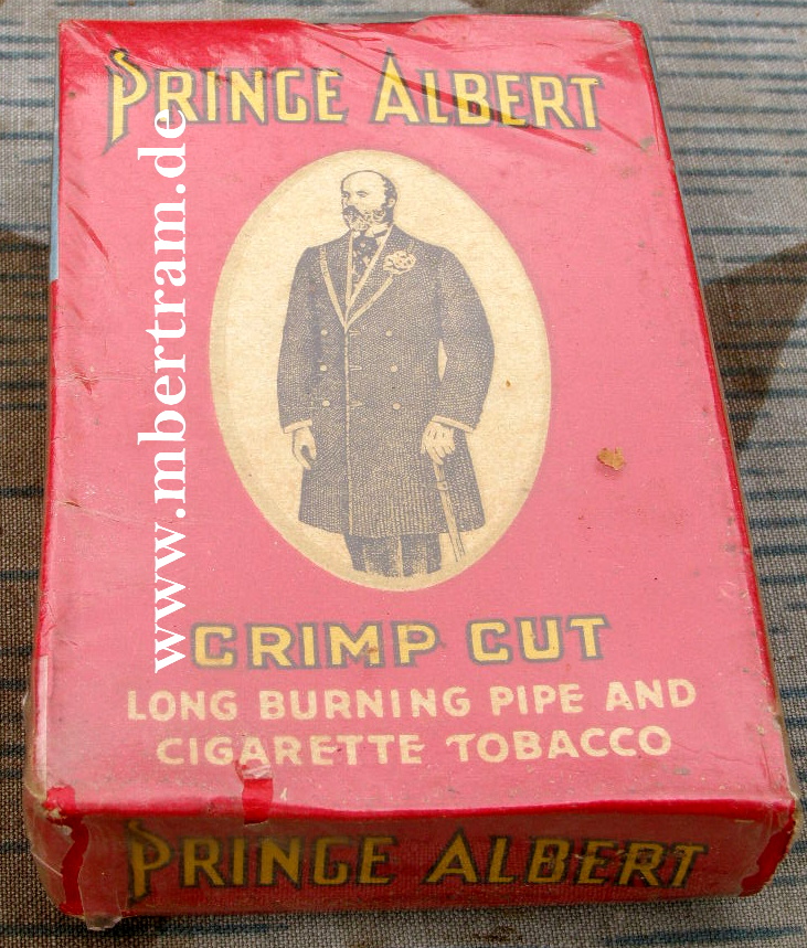 Pfeiffen-/Zigarettentabak US Army 1944/45."PRINCE ALBERT"