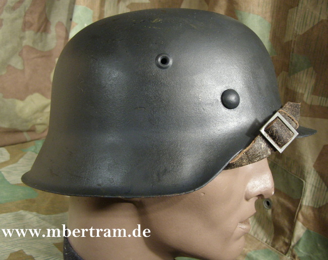 Luftwaffen Stahlhelm, Originalglocke M 42, Originalring