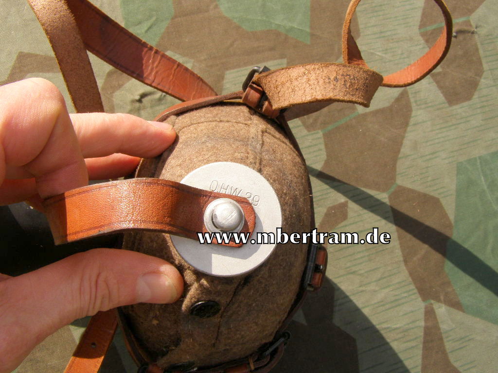 Luftwaffe: 1l Labeflasche für Sanitäter "OHW 1938" nrgl.