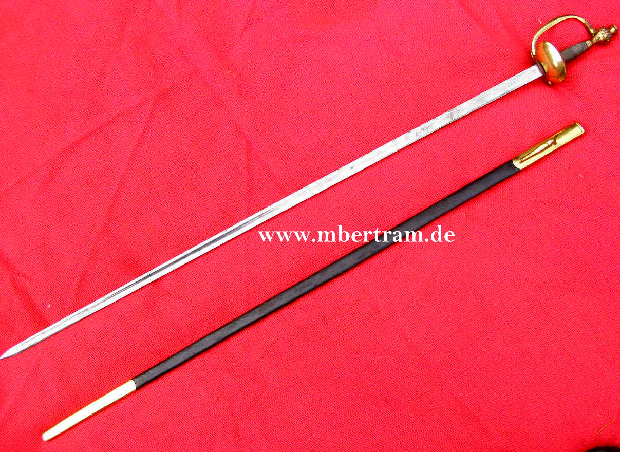 10354-15 Preußen IOD alter Art , schlanke Klinge, Hohlkehle, Ätzung