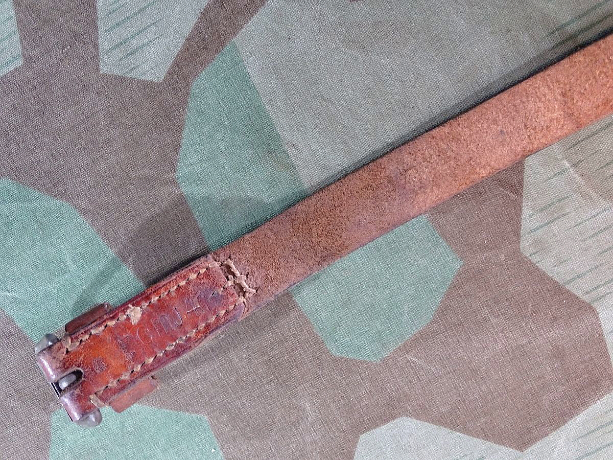 Verbindungsriemen für Wehrmacht Kavallerie / bespannte Artillerie emj 41, WaA, 117,5 cm
