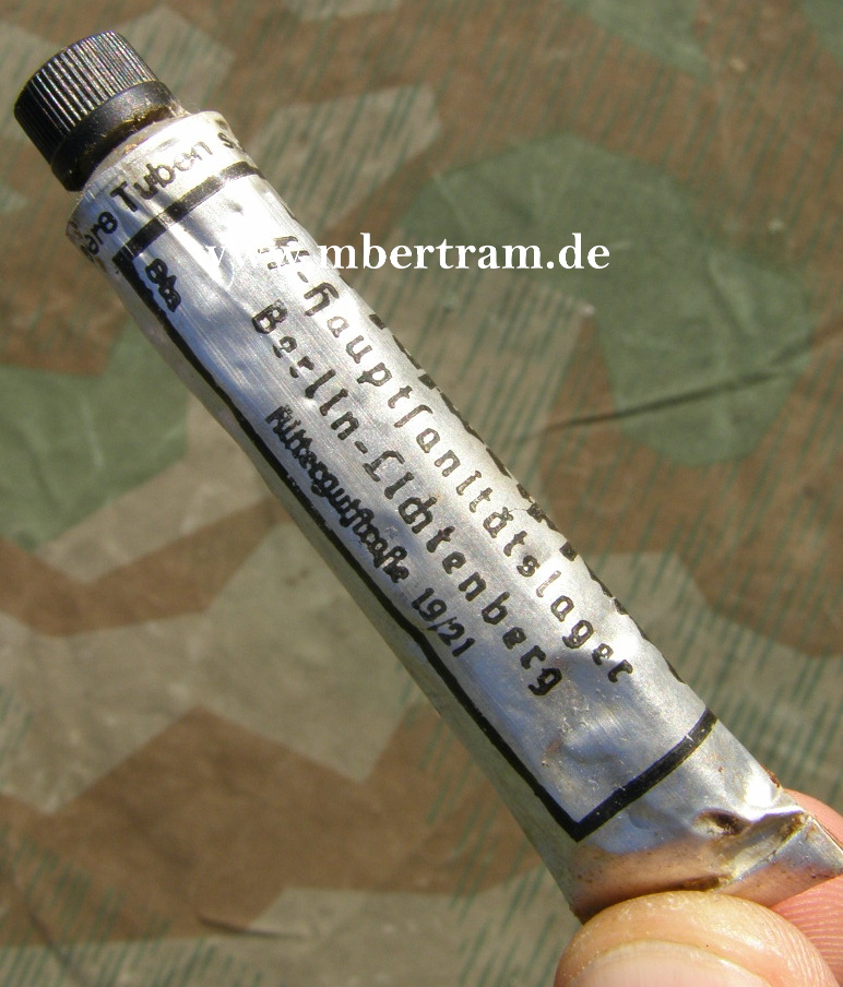 Waffen SS Fußschweißsalbe, SS Hauptsanitätslager