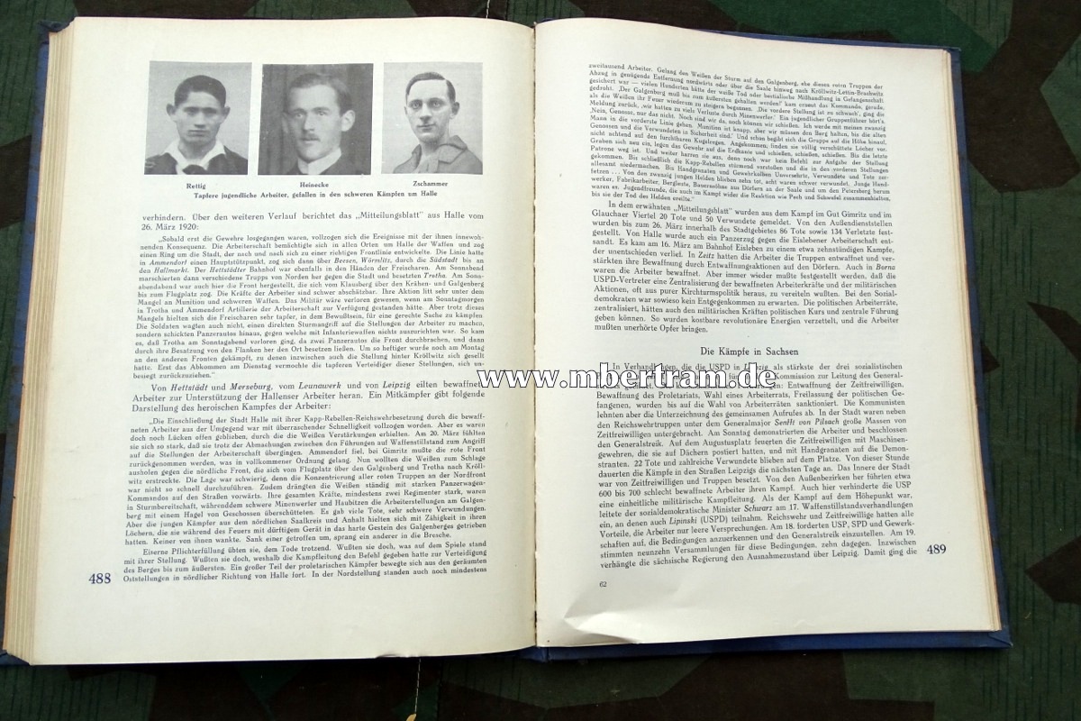 Arbeiter-Verl.: Illustrierte Geschichte der Deutschen Revolution