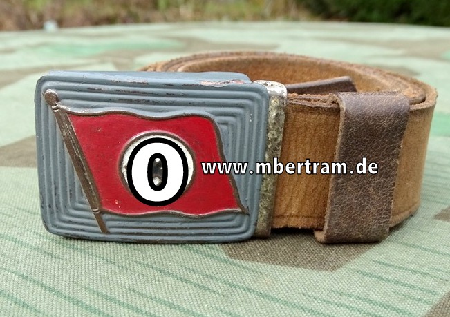 Koppelschloss / Gürtelschließe für Sympathisanten der NSDAP mit Riemen