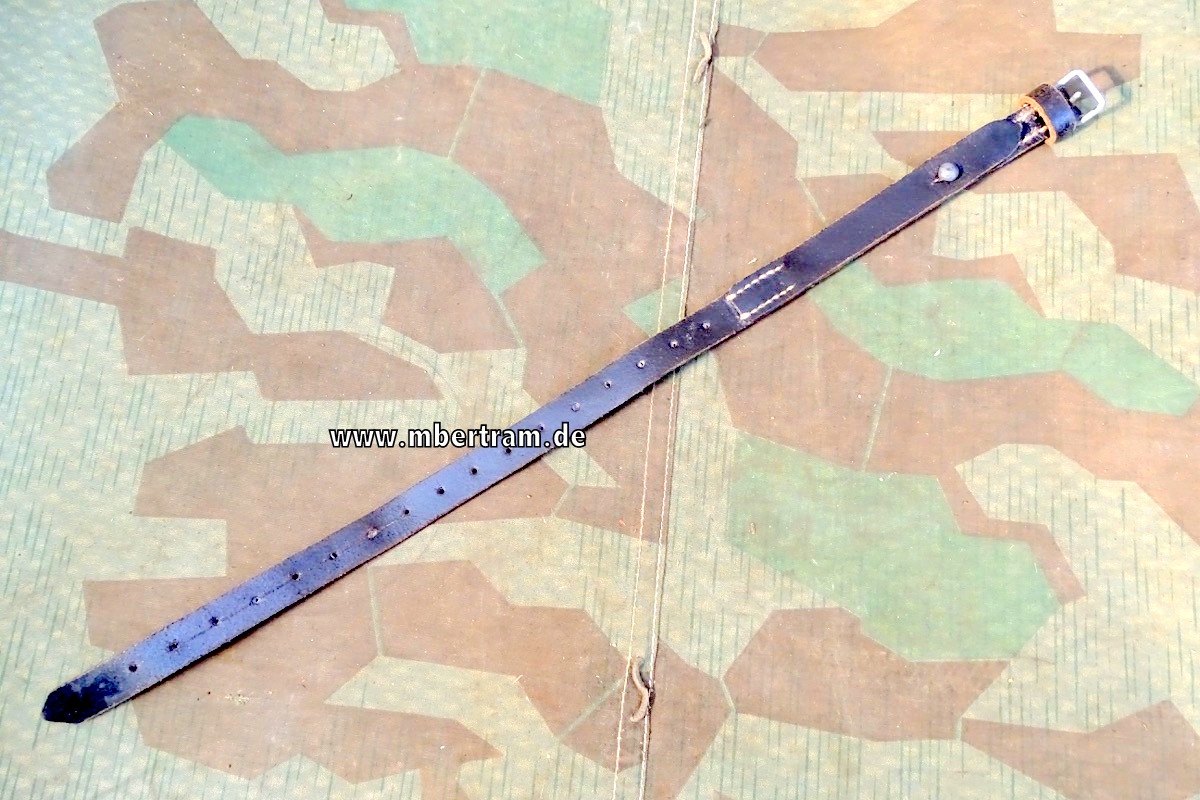 Wehrmacht / Waffen SS Doppelpackriemen/ Mantelriemen ca. 53 cm , RB Nr.