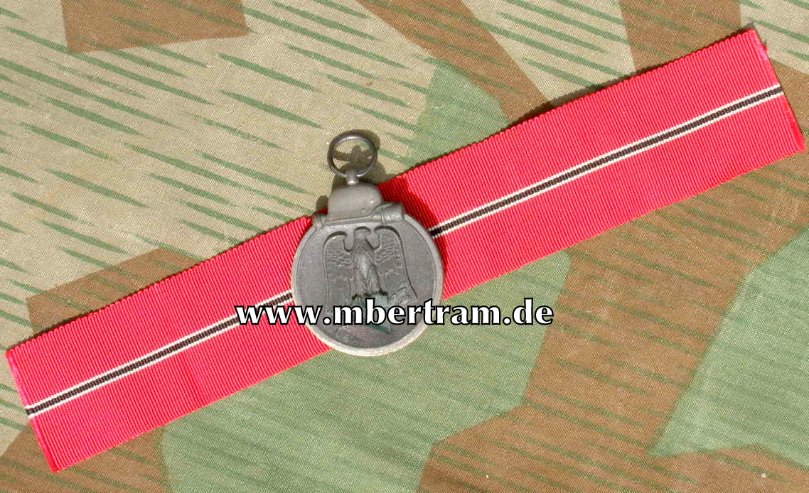 Ostmedaille Hst.: 43, Julius Bauer Söhne Zella Mehlis/ Thür.