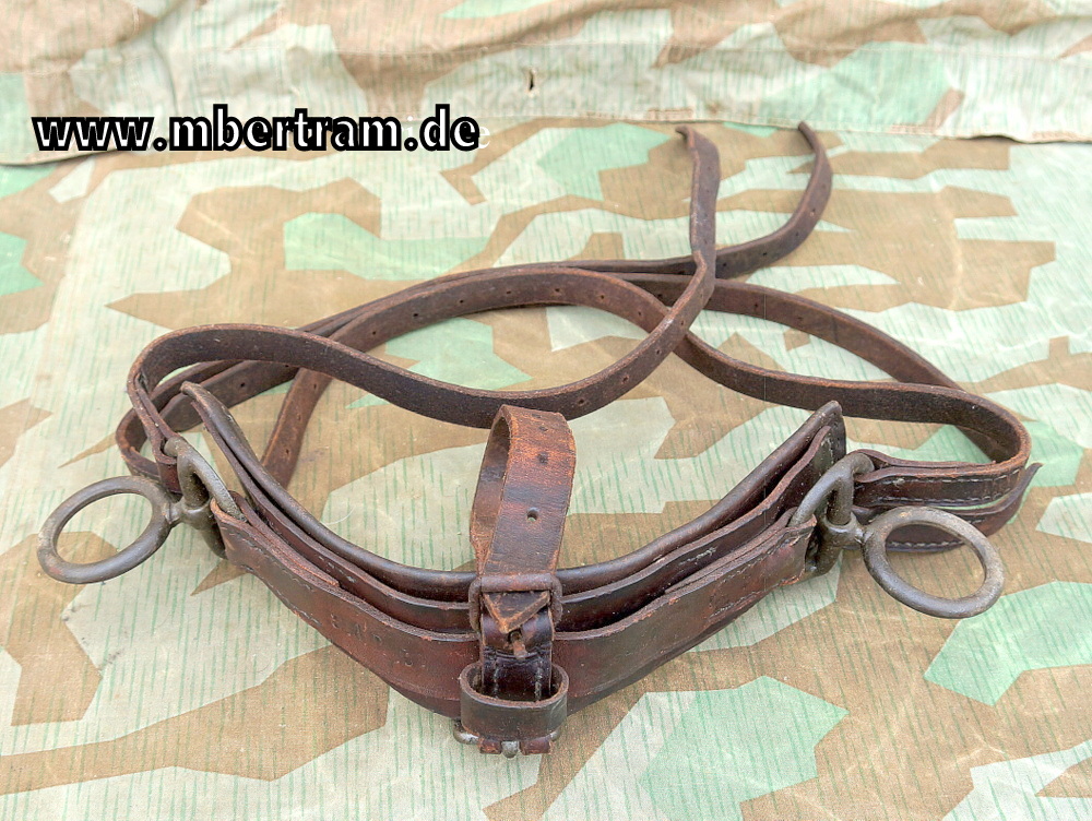 Erster Weltkrieg Kavallerie Sielengeschirr Kammkissen 1917