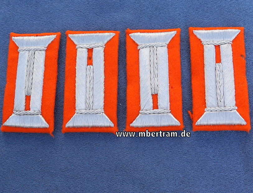 Satz Ärmelpatten der Wehrmacht, Feldgendarmerie, Offizier