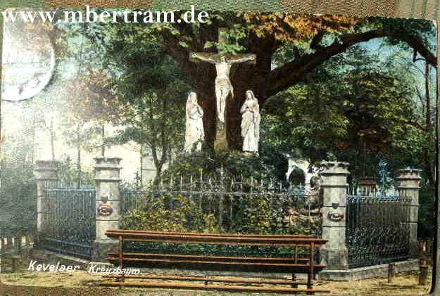 Feldpostkarte Kevelaer Kreuzbaum, 1916