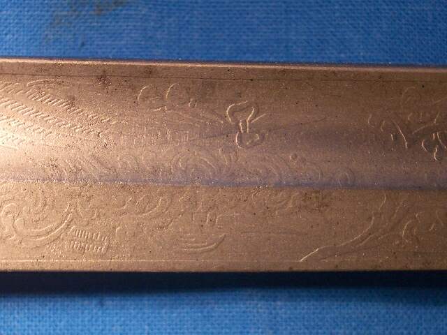 3090-6 Artillerie Extrasäbel vor 1900, Monogramm, tzung, WKC