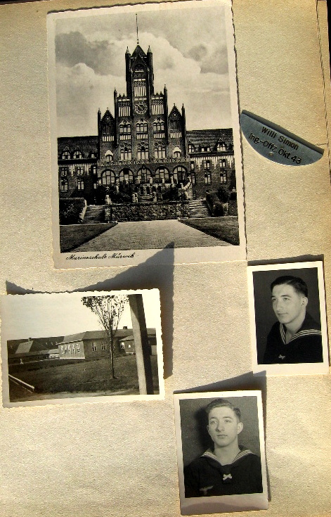 Kriegsmarine Fotos, ca. 81 Stück, Erkennungsmarke 1943