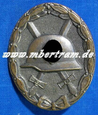 VERWUNDETEN ABZEICHEN 1939 IN SILBER, Hst. 56