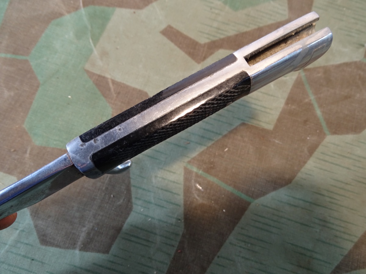 Aufpflanzbares Wehrmachts Extra Seitengewehr KS 98, ohne Scheide