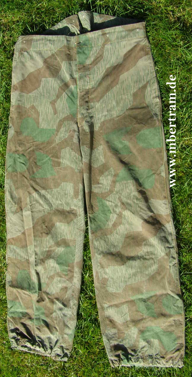 Splinterstoff Tarnhose, aus Fallschirmjägernachlass