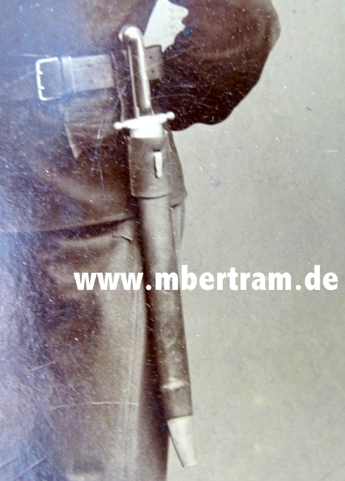17732-14 Österreichischer Pioniersäbel M 1852 von 1862 mit Scheide, Truppenstempel, Foto