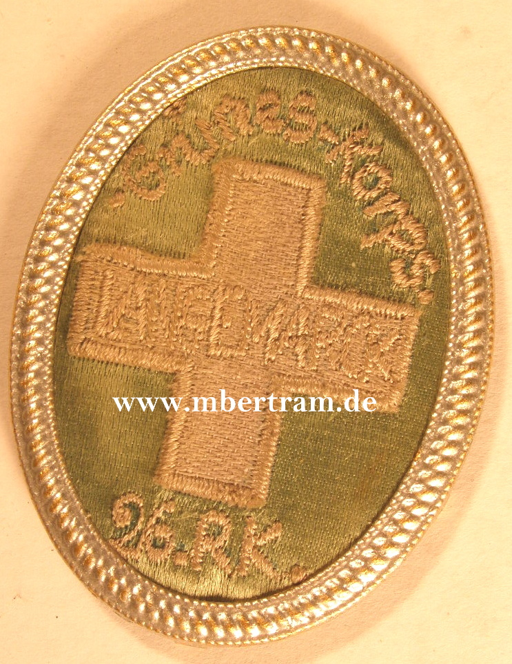 Mützenabzeichen des grünen Korps "Köln" m. Kreuz