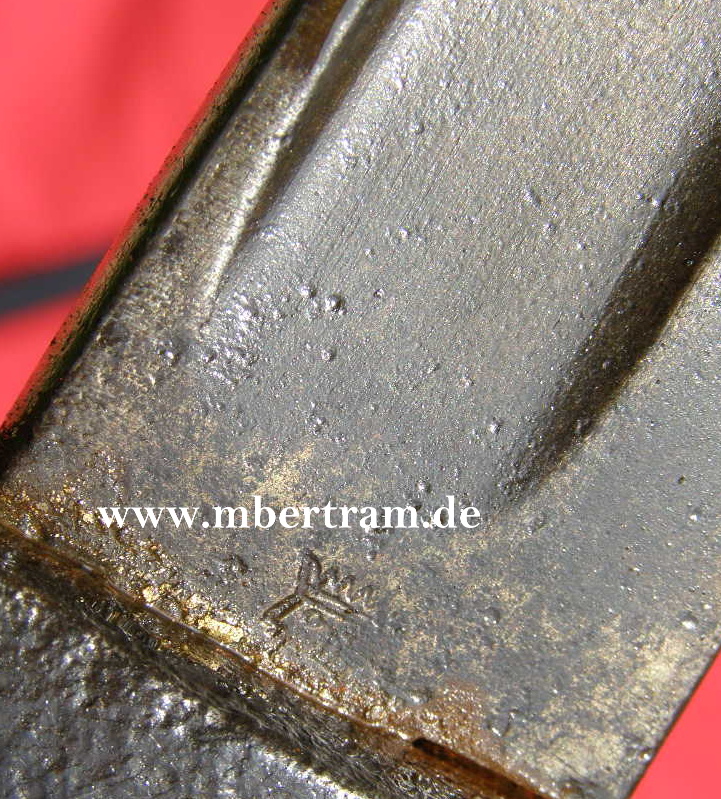 10286-15 Frankreich Säbelbajonett M 1866, Herstellermarke WKC