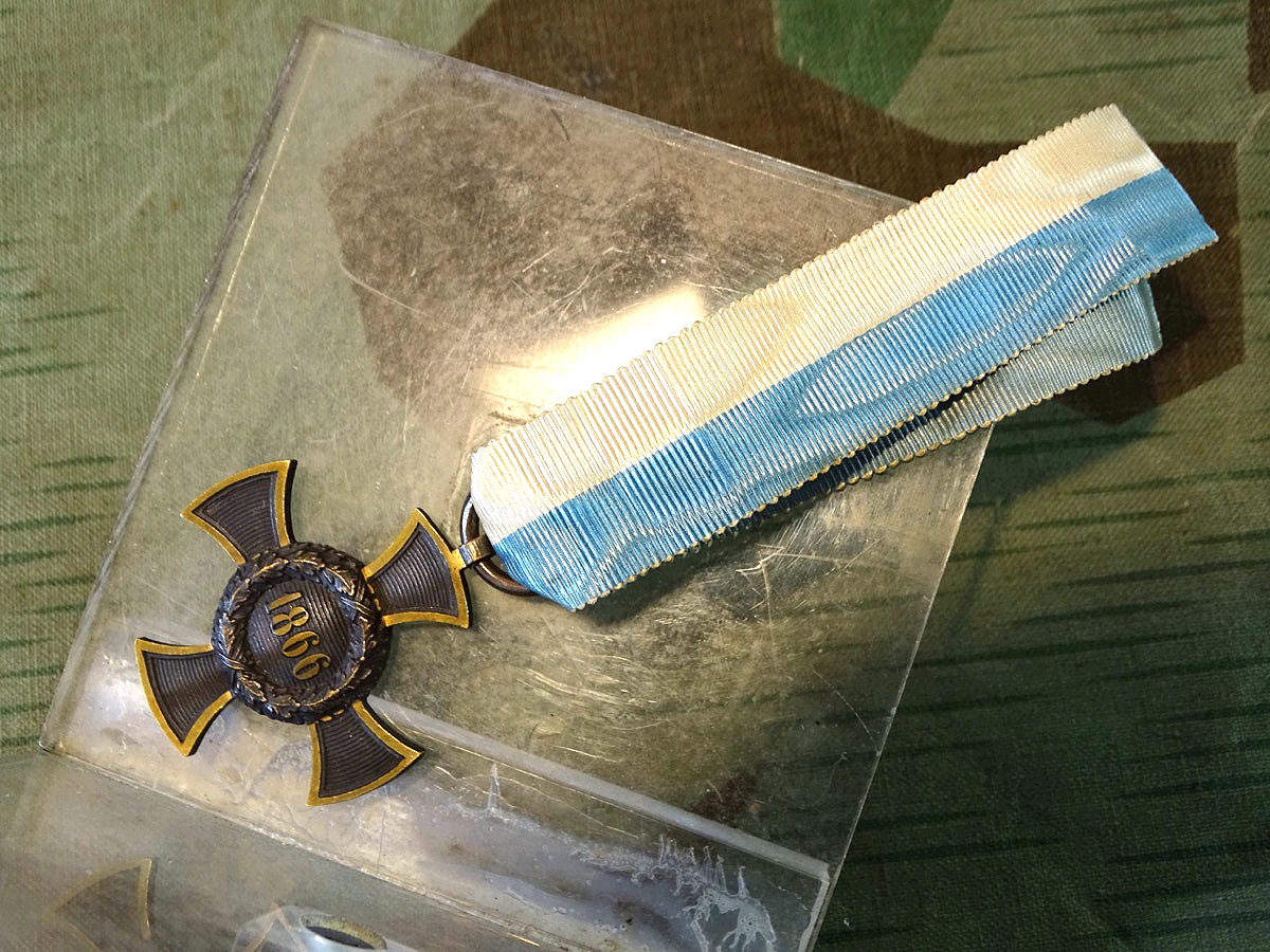 Königreich Bayern Armee Denkzeichen/ Feldzugs Denkzeichen 1866