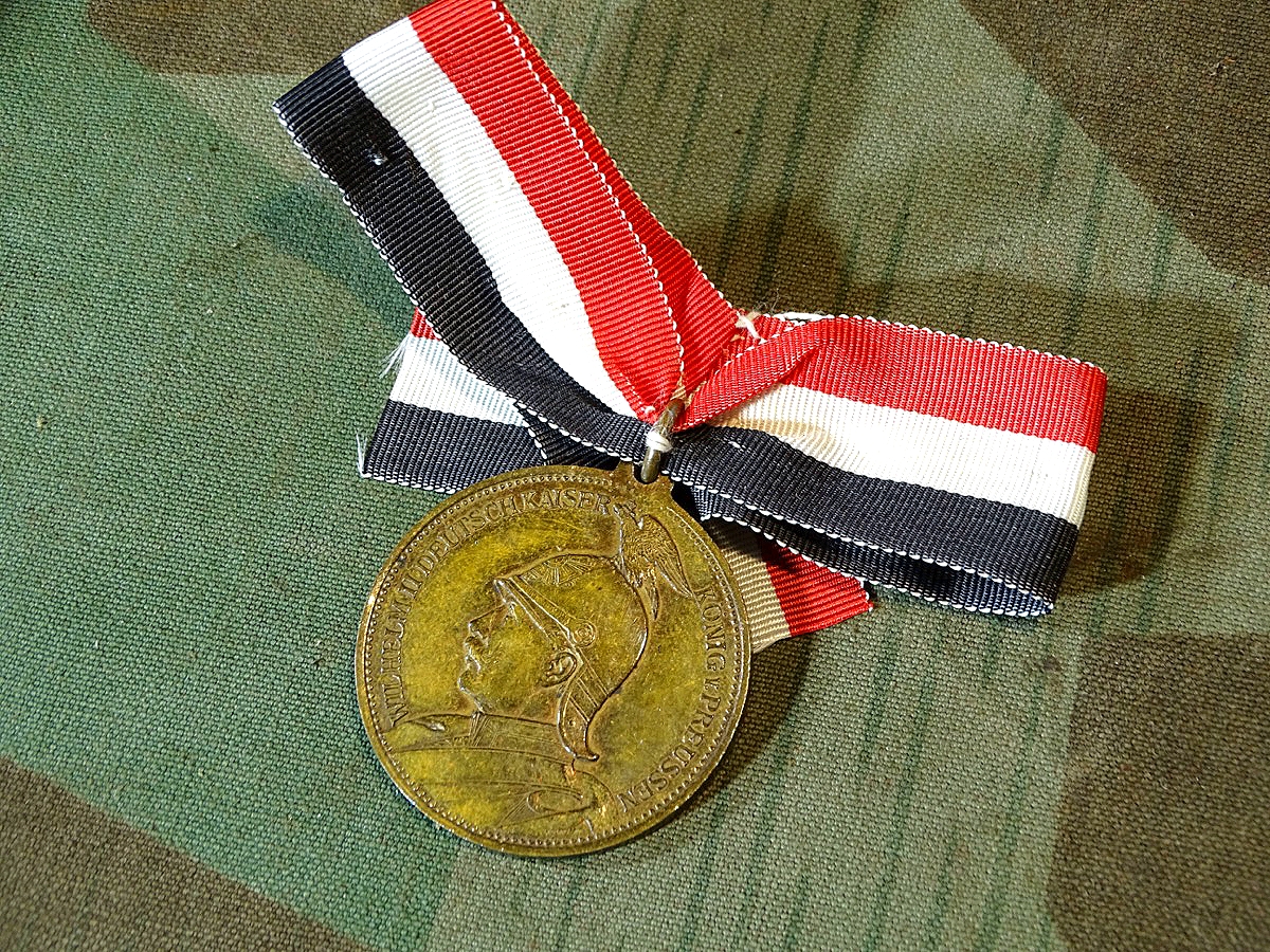 Tragbare Medaille: Zur Erinnerung an den Veteranen Appell 1910