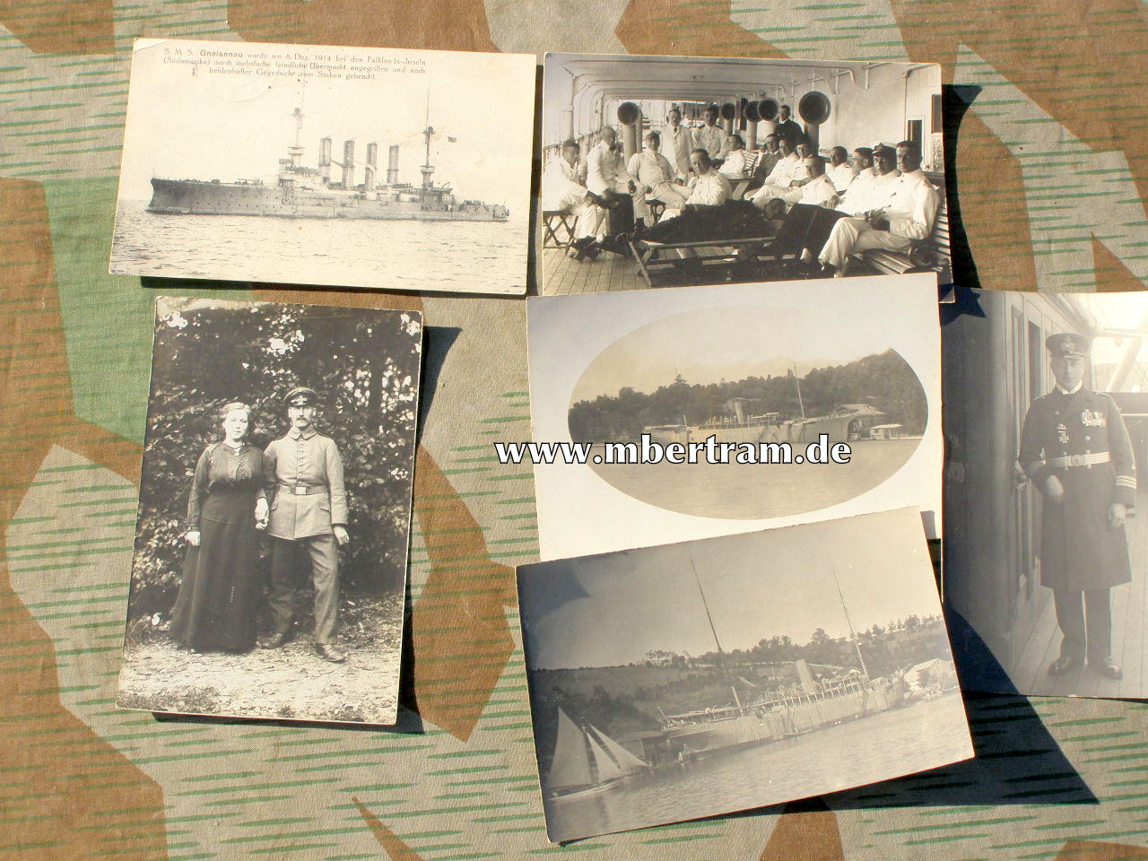 11998-13 Fotos, Dokumente: Preuss./türk. Torpedobootsflotille 1916