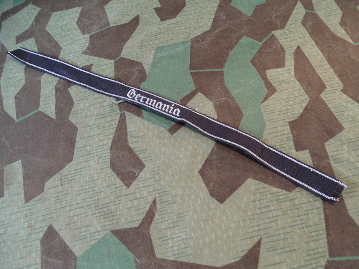 Replik:  Ärmelband Offizier Germania, gestickte RZM Version