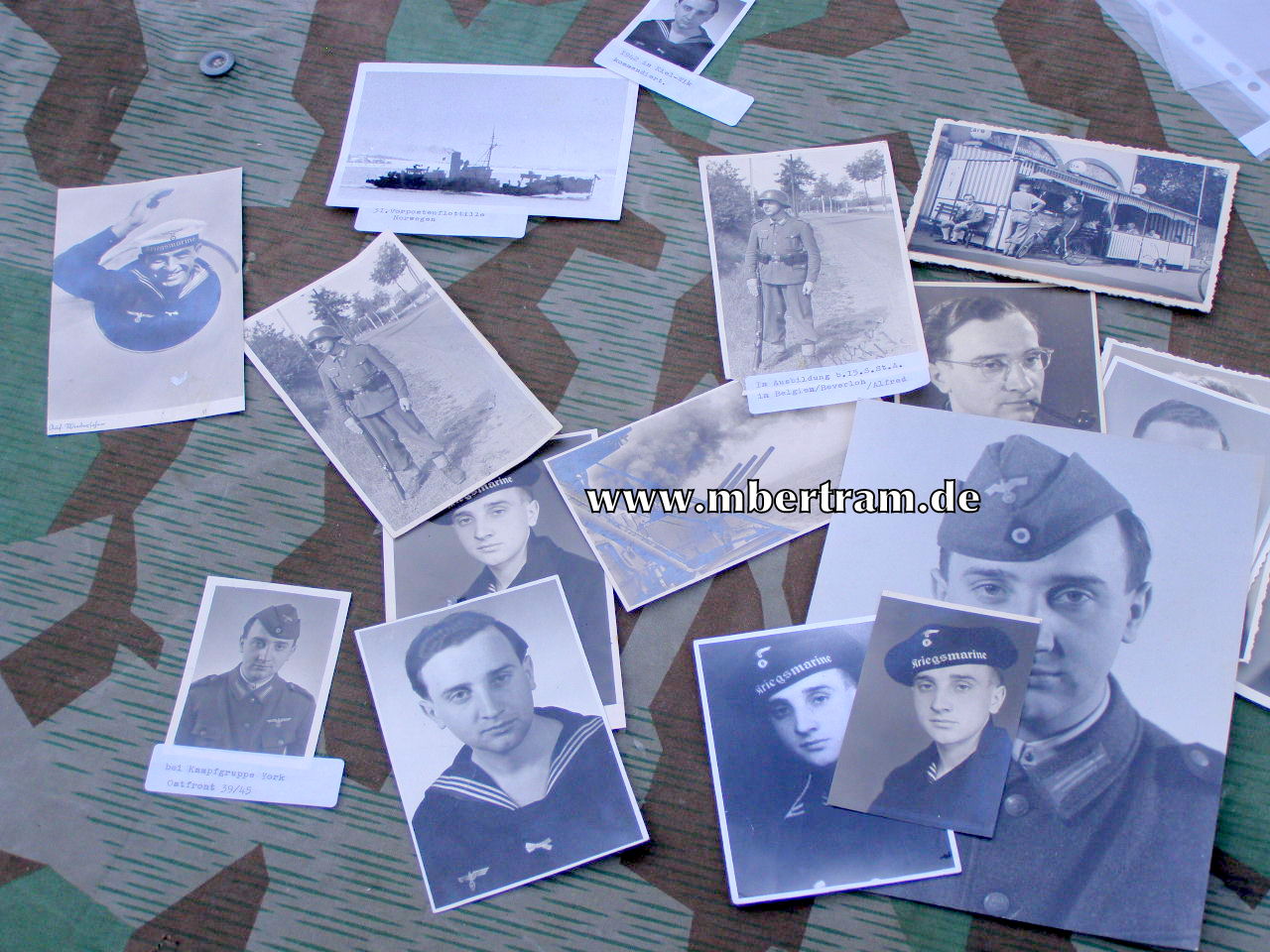 20 Fotos Marine Kampgruppe York/Schneider, Gotenhafen 45.