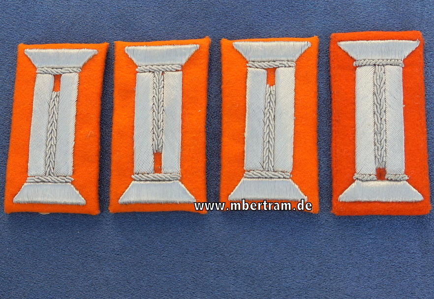 Satz Ärmelpatten der Wehrmacht, Feldgendarmerie, Offizier