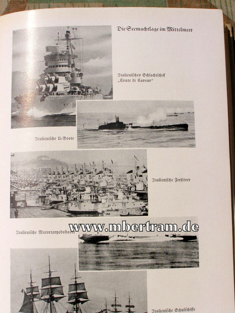 Das Jahrbuch der deutschen Kriegsmarine 1940. 186 S.