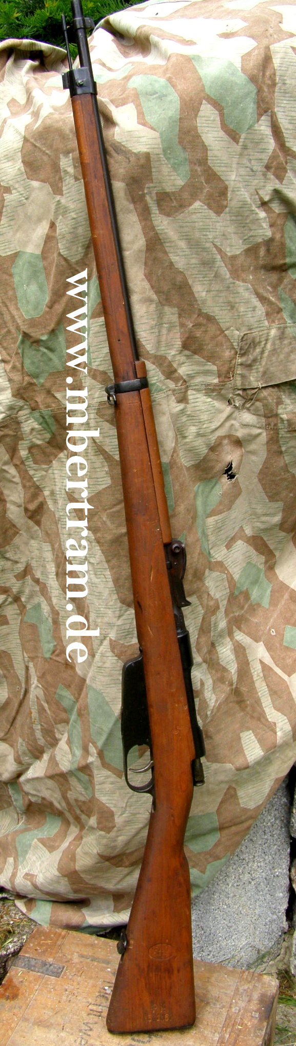 Italien: DEKO Carcano M 91,lange Inf.Version ca.127cm, 1917