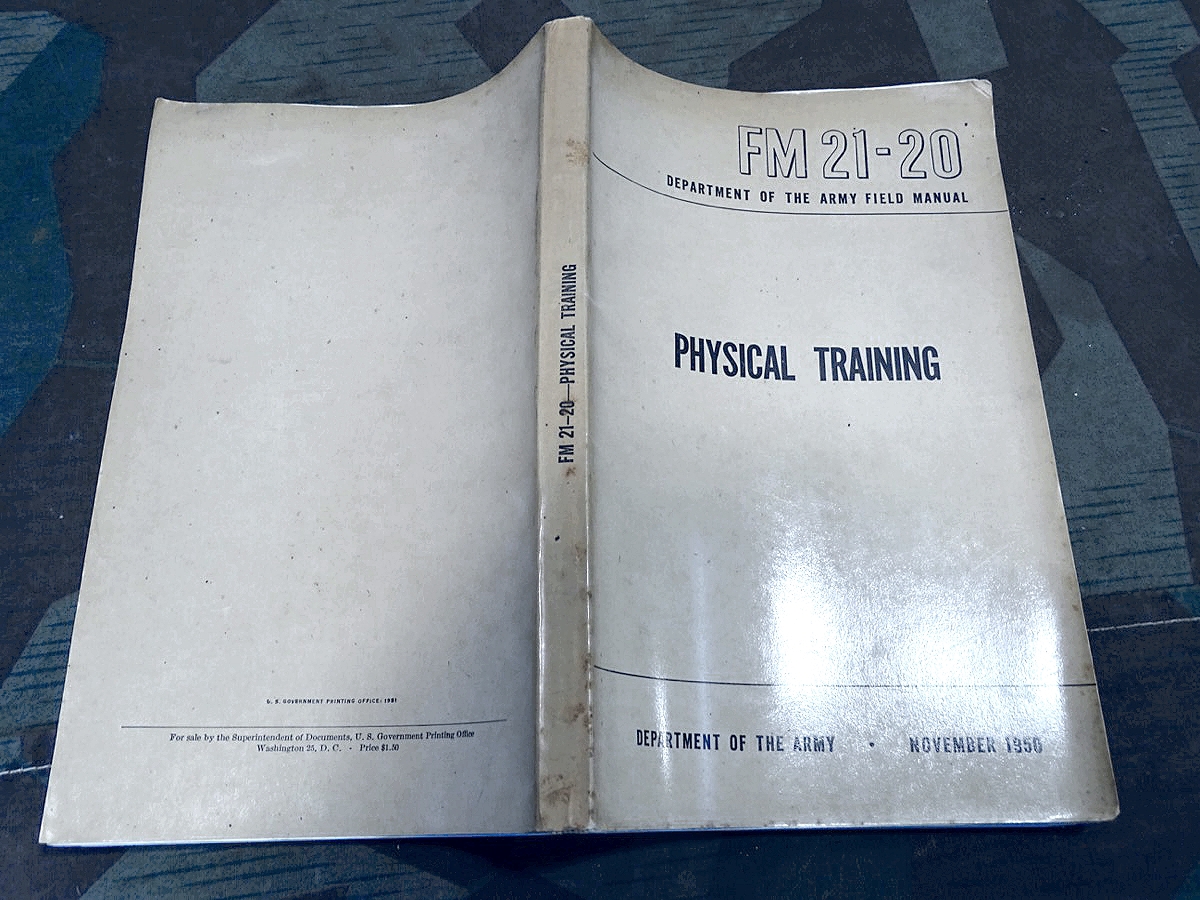 Department of the Army Field Manual FM 21-20, Physical Training 1950