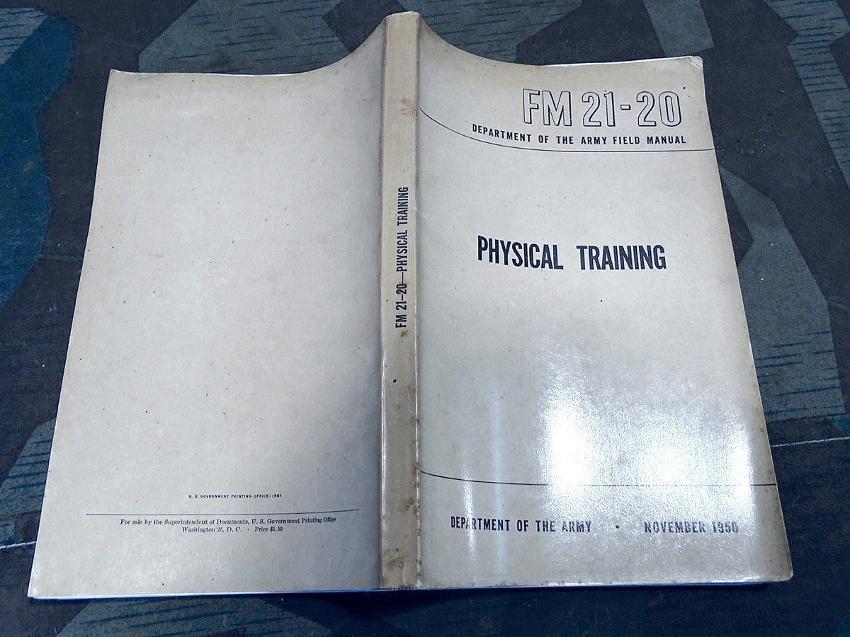 Department of the Army Field Manual FM 21-20, Physical Training 1950