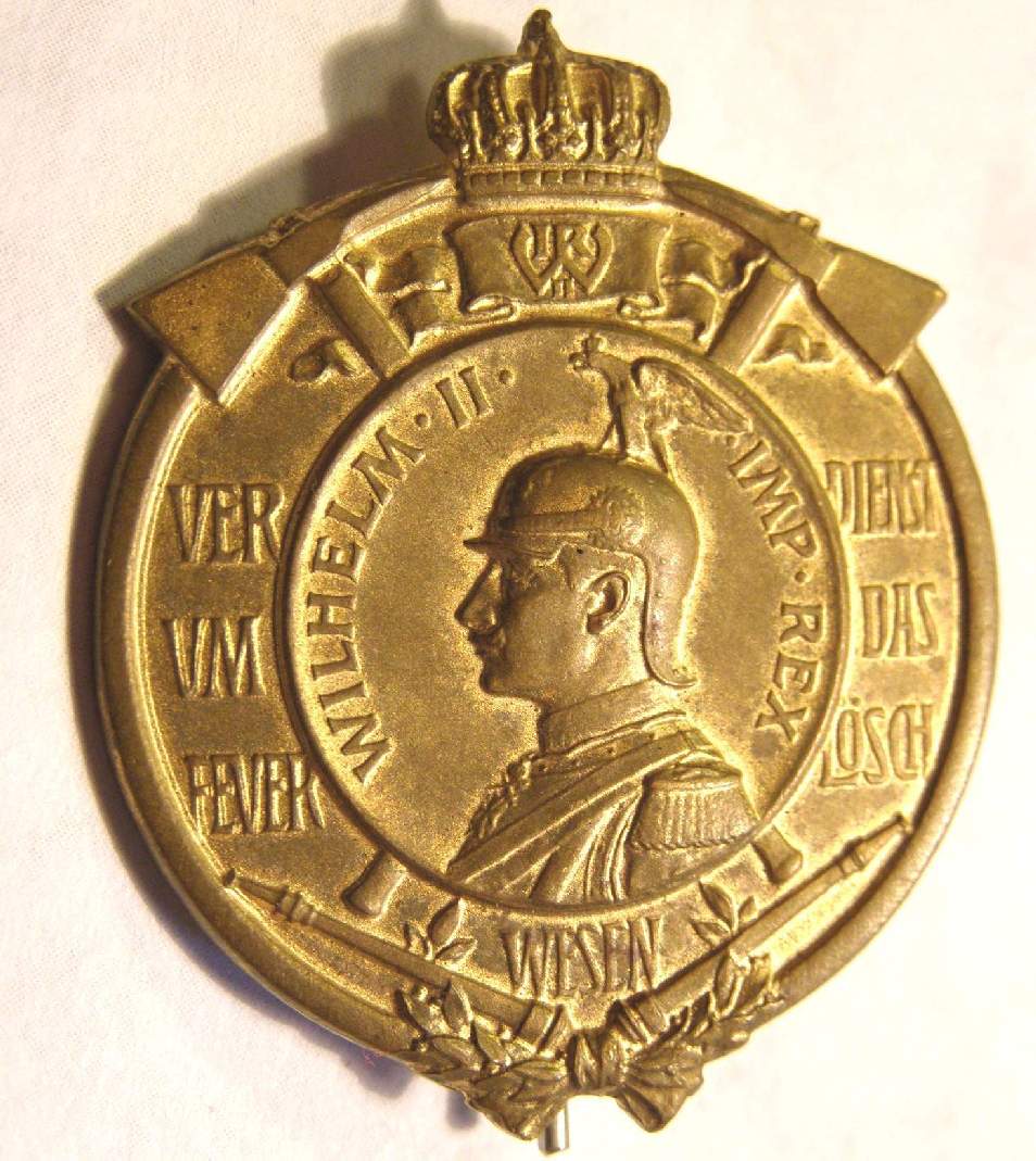 Ehrenzeichen für Verdienste um das Feuerlöschwesen, gold