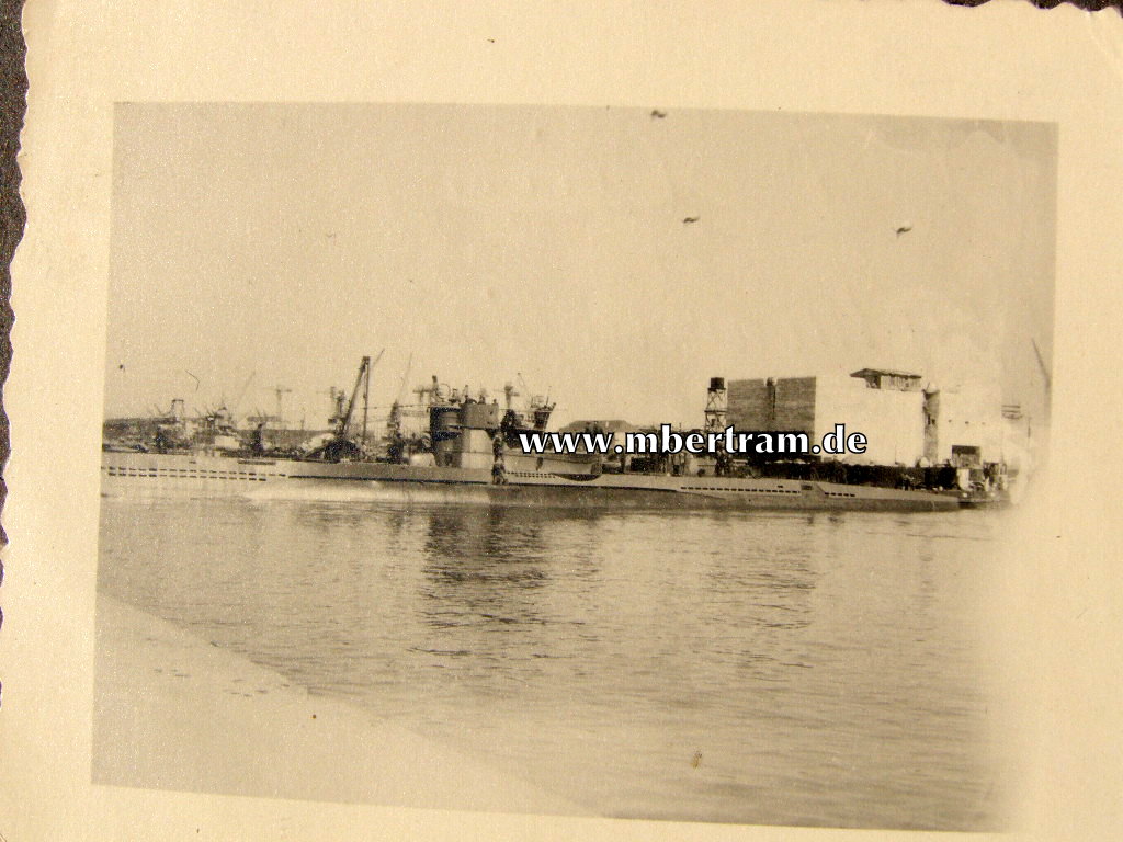 13620-78 Dienstzeit Fotoalbum U 552, Kommandant Erich Topp SELTEN !