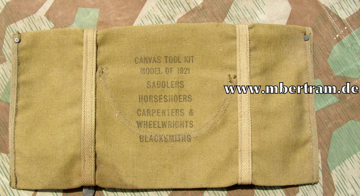 US Army Webstoff Werkzeugtasche/ Canvas Tool Kit 1944