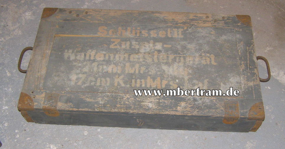 Waffenmeisterkiste II: 21 cm Mrs. 18 u. 17 cm K. in Mrs. Laf.