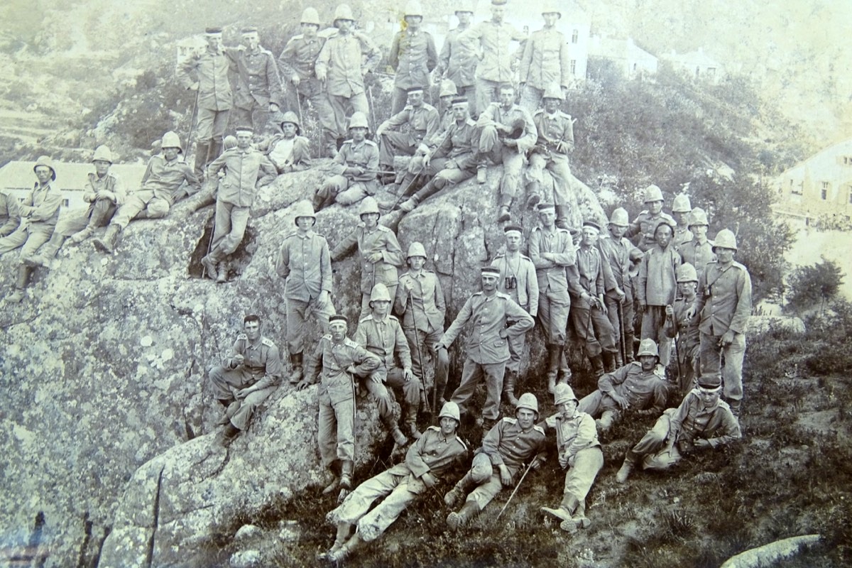 17797-12 Foto Nachlass eines ehem. Angehörigen der kaiserlichen Kolonialtruppe Tsingtau